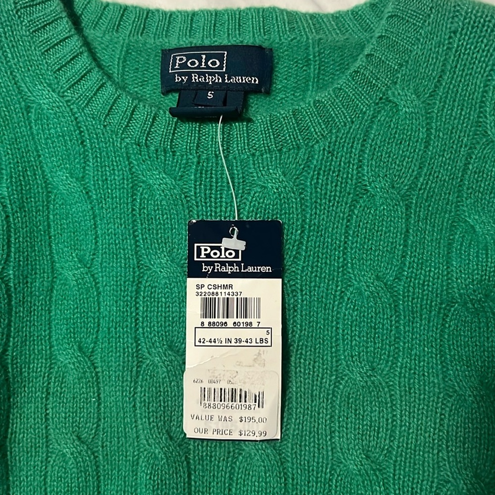 Polo by Ralph Lauren Kids Small Cashmere Sweater